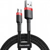 Baseus Cafule Cable 3m Black/Red (CAMKLF-H91) - зображення 1