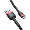 Baseus Cafule Cable 3m Black/Red (CAMKLF-H91) - зображення 3