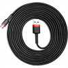 Baseus Cafule Cable 3m Black/Red (CAMKLF-H91) - зображення 5