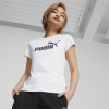 PUMA Футболка  Ess Logo Tee 58677402 XS White (4063697275034) - зображення 3