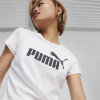 PUMA Футболка  Ess Logo Tee 58677402 XS White (4063697275034) - зображення 5