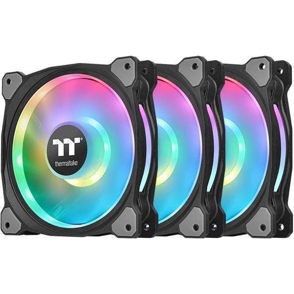 Thermaltake Riing Duo 12 RGB Radiator Fan TT Premium Edition 3-Pack (CL-F073-PL12SW-A) - зображення 1