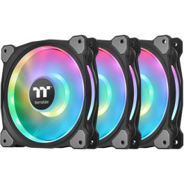   Thermaltake Riing Duo 12 RGB Radiator Fan TT Premium Edition 3-Pack (CL-F073-PL12SW-A)