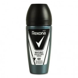   Rexona Дезодорант роликовий  Men Invisible black+white, 50 мл (59095514)