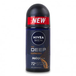   Nivea Дезодорант кульковий  Men Deep Black Carbon Espresso, 50 мл (40064048)