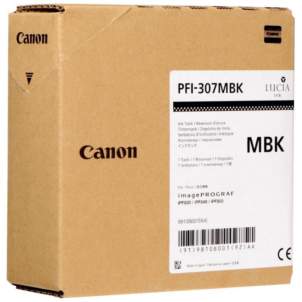 Canon PFI-307MBK (9810B001) - зображення 1