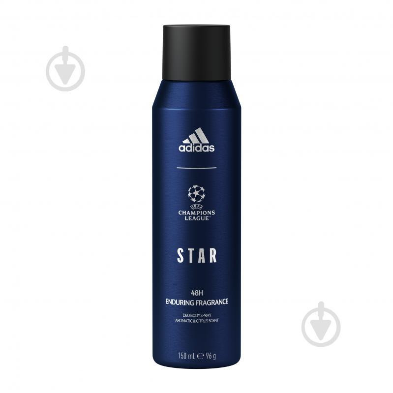 Adidas Дезодорант-спрей  UEFA Star, 150 мл (3616304693731) - зображення 1