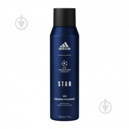   Adidas Дезодорант-спрей  UEFA Star, 150 мл (3616304693731)