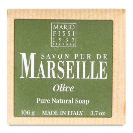   Mario Fissi Мило  Pure de Marseille з оливою натуральне, 106 г (8003085709396)