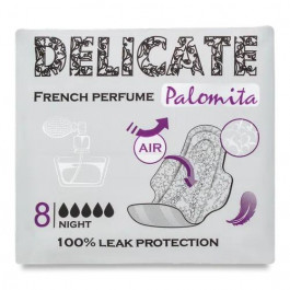   Palomita Прокладки гігієнічні  Delicate Day French Perfume, 8 шт/уп (3800050803579)