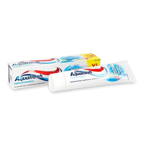 Aquafresh Паста зубна  Triple protection Fresh Minty, 100 мл (5054563198396) - зображення 1