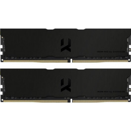   GOODRAM 32 GB (2x16GB) 3600 MHz Iridium Pro Deep Black (IRP-K3600D4V64L18/32GDC)