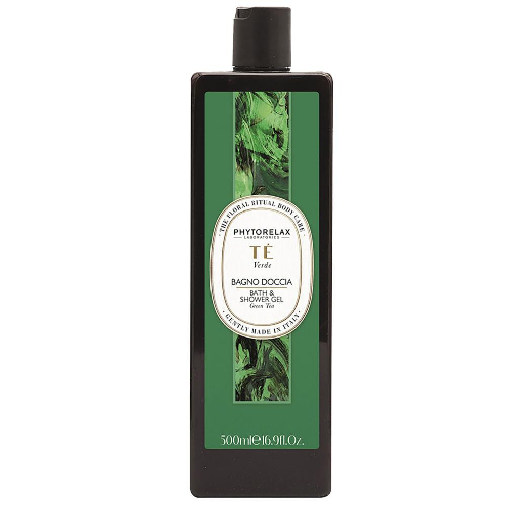 Phytorelax Laboratories Гель для душу та ванни  Green tea, 500 мл (8030976031847) - зображення 1