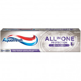   Aquafresh Паста зубна  All in one Crystal white, 75 мл (5054563213945)