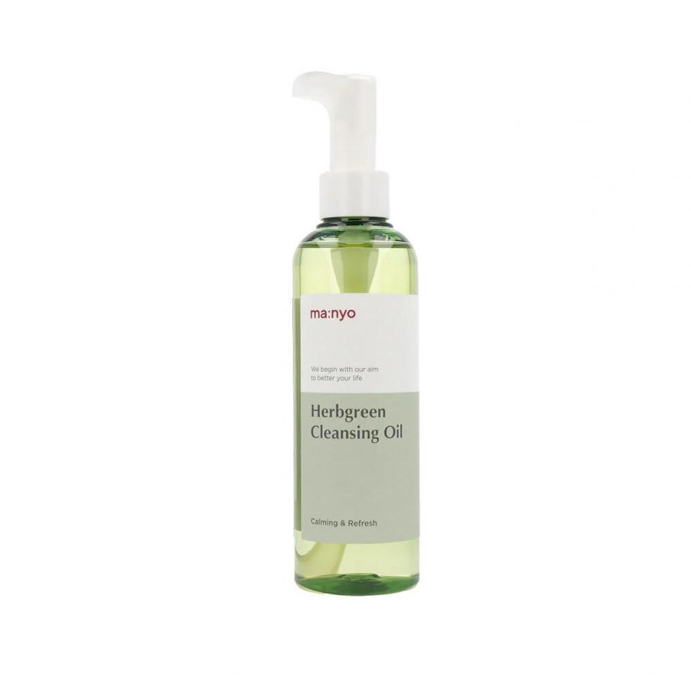 Manyo - Herb Green Cleansing Oil - Трав'яна гідрофільна олія - 200ml - зображення 1