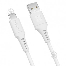   Promate USB Type-A to USB Type-C 2m White (powerlink-ac200.whit)