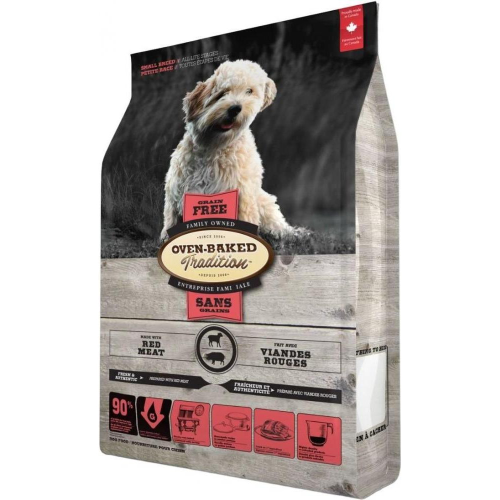 Oven-Baked Tradition Grain-Free Small Breeds Red Meat 2,27 кг (9807-5-PB) - зображення 1