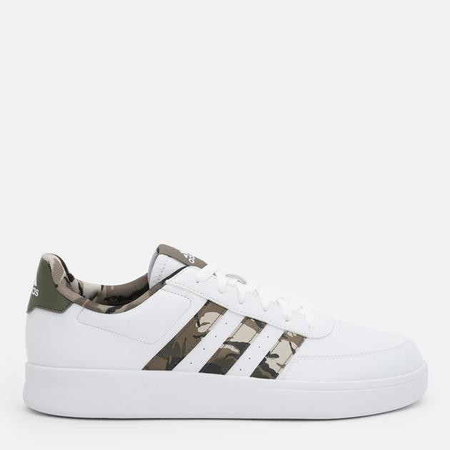 Adidas Чоловічі кеди низькі  Breaknet 2.0 ID0462 44 (9.5UK) 28 см Ftwwht/Olistr/Ftwwht (4066766566842) - зображення 1