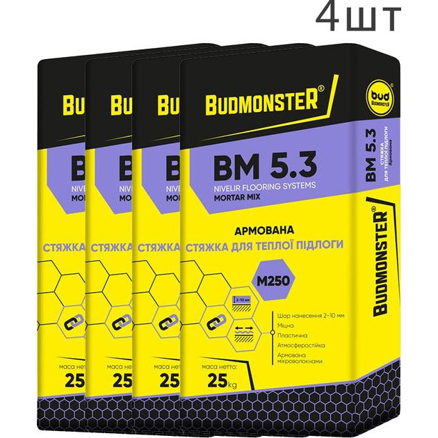 Budmonster BM 5.3 М250 5-40 мм 25 кг - зображення 1