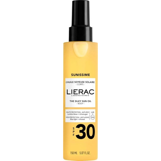 Lierac Сонцезахисна шовковиста олія  Sunissime SPF 30 150 мл (3701436917531) - зображення 1