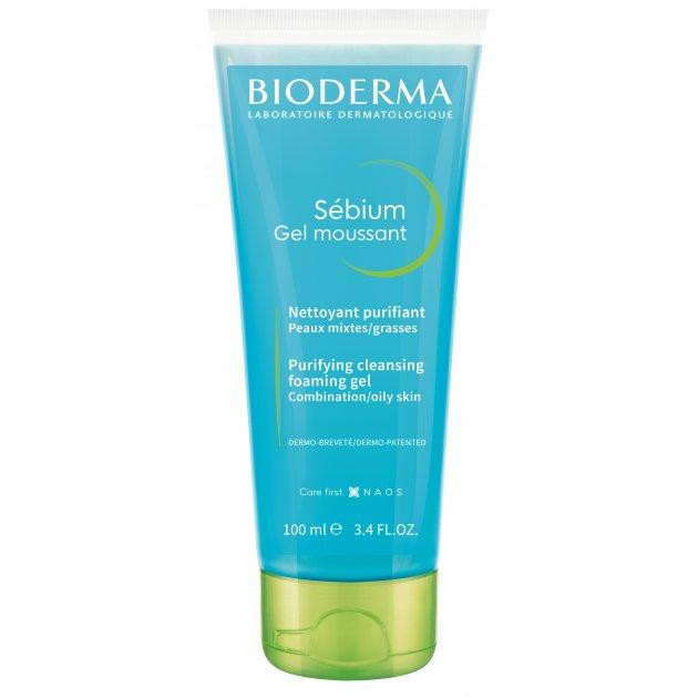 Bioderma Очищающий гель  Sebium 100 мл (3401353791220) - зображення 1