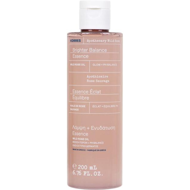 Korres Тонік балансуючий  Brighter Balance Essence Wild Rose з екстрактом дикої троянди 200 мл (52030691065 - зображення 1