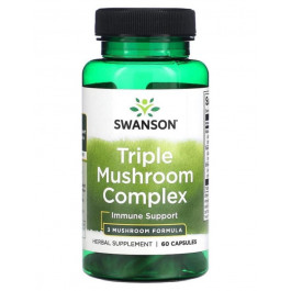   Swanson Triple Mushroom Complex 60 caps