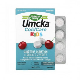   Nature's Way Umcka Coldcare Cherry Kids -10 chew tabs