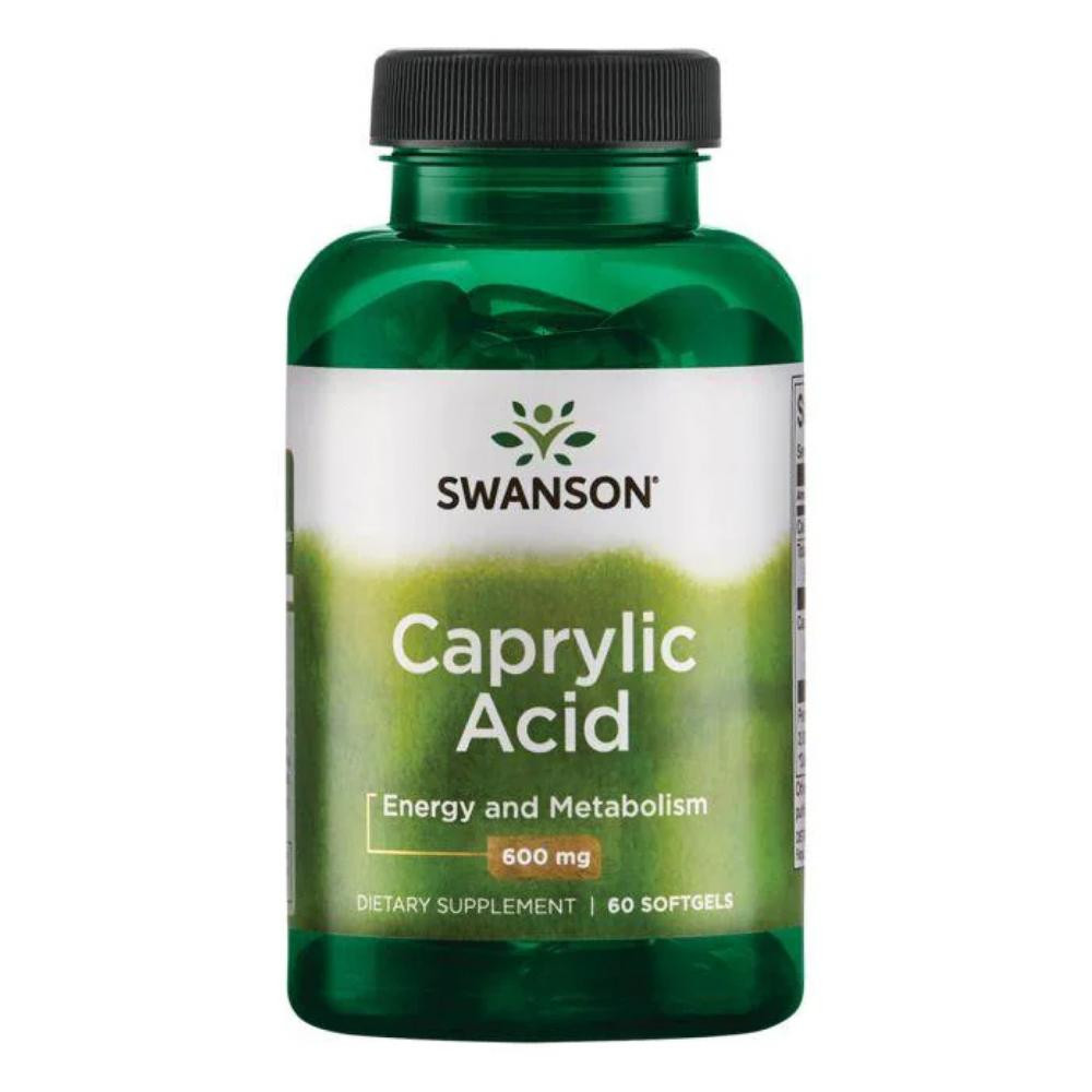 Swanson Caprylic Acid 600mg - 60 soft - зображення 1