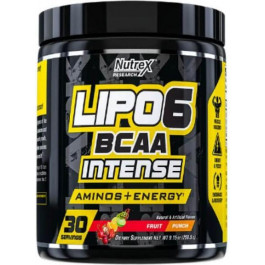   Nutrex Lipo-6 BCAA Intense 259.5 g /30 servings/ Fruit Punch