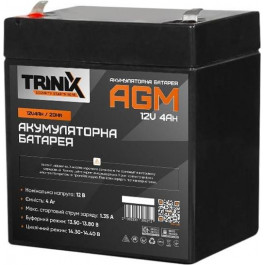   Trinix 12V4Ah/20Hr AGM (44-00040)