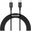 Baseus USB-C to Lightning Superior Series 1m Black (CATLYS-A01) - зображення 1