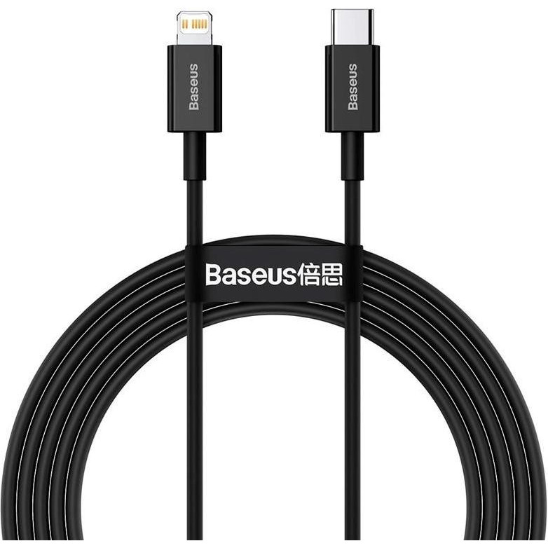 Baseus USB-C to Lightning Superior Series 1m Black (CATLYS-A01) - зображення 1