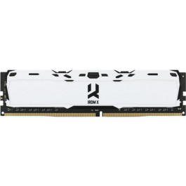   GOODRAM 8 GB DDR4 3200 MHz IRDM X WHITE (IR-XW3200D464L16SA/8G)