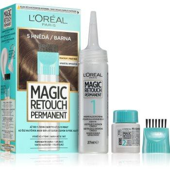 L'Oreal Paris Magic Retouch Permanent тональна фарба для нанесення на відрослі корені з аплікатором відтінок 5 BRO - зображення 1