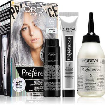 L'Oreal Paris Preference Vivids фарба для волосся відтінок 10.112 silver grey 1 кс - зображення 1