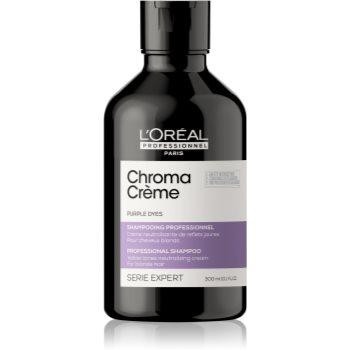 L'Oreal Paris Serie Expert Chroma Creme шампунь-нейтралізатор жовтого відтінку для освітленого волосся 300 мл - зображення 1