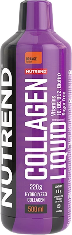 Nutrend Collagen Liquid 500 ml /20 servings/ Orange - зображення 1