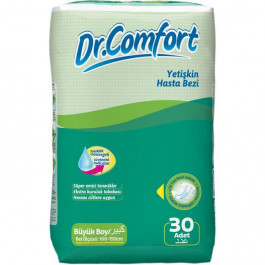   Dr.Comfort Підгузки для дорослих  Large 100-150 см 8 крапель 30 шт.