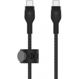   Belkin USB-C to USB-C Braided Silicone 1m Black (CAB011BT1MBK)