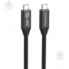 Promate USB Type-C to USB Type-C 2m Black (primelinkc40-2m.black) - зображення 1