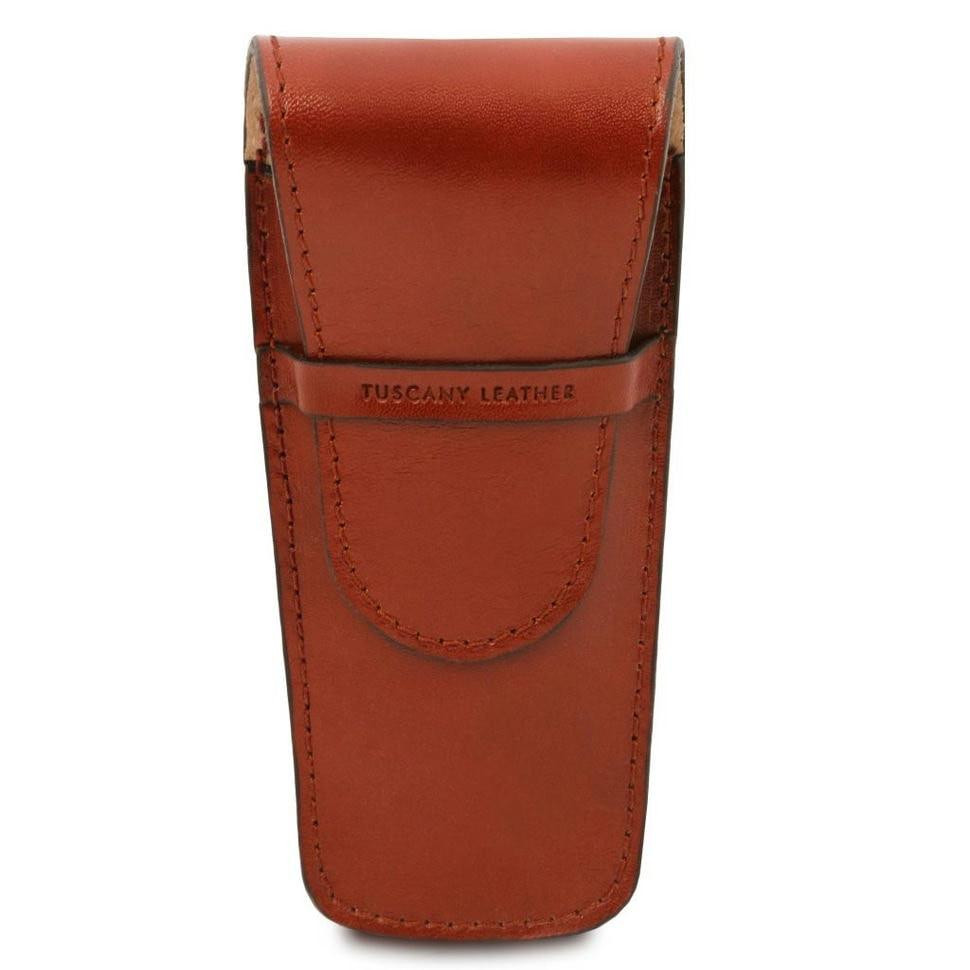 Tuscany Leather Футляр для 2 ручок шкіряний у медовому кольорі  TL142130 - зображення 1