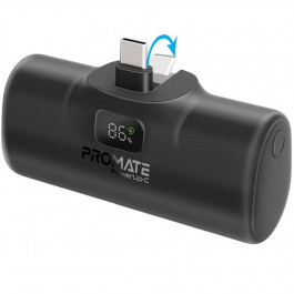   Promate PowerUp-c 5000mAh USB-C Вlack (powerup-c.black)