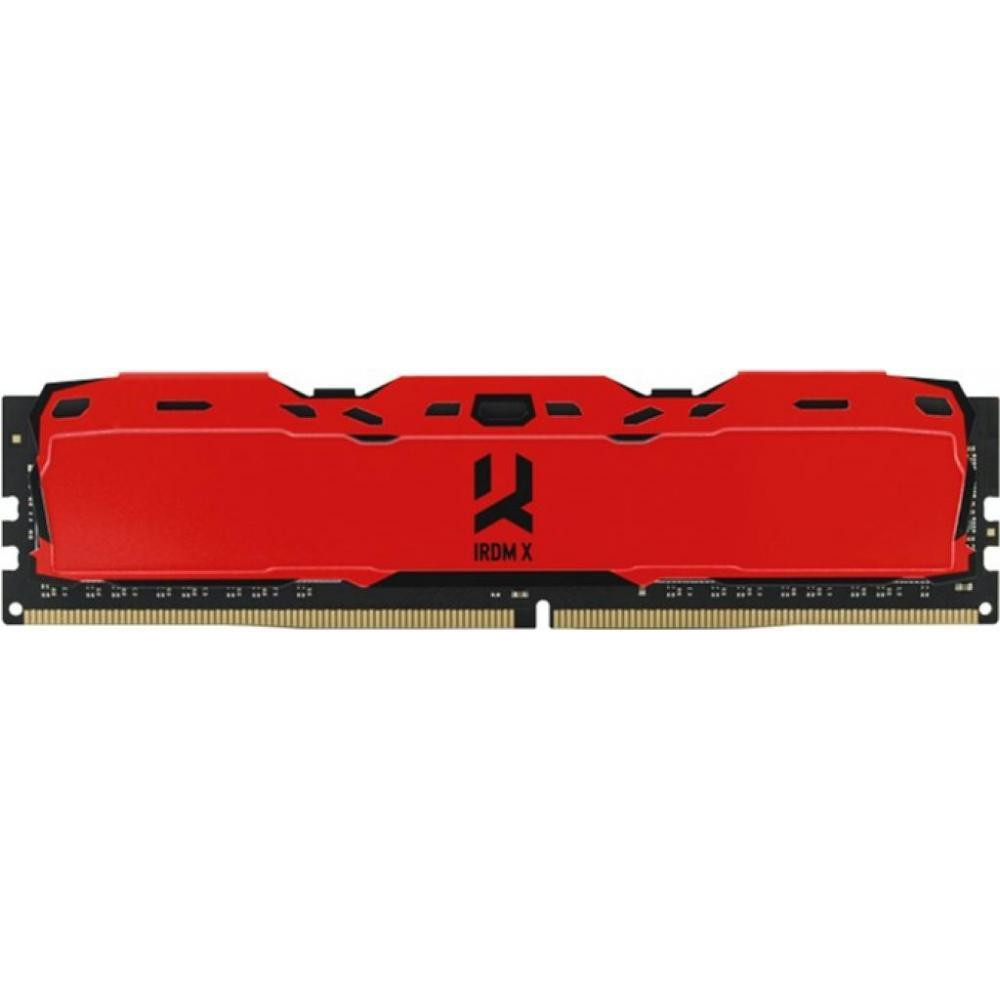 GOODRAM 8 GB DDR4 3200 MHz IRDM X Red (IR-XR3200D464L16SA/8G) - зображення 1