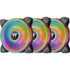 Thermaltake Riing Quad 12 RGB Radiator Fan TT Premium Edition 3-Pack (CL-F088-PL12SW-A) - зображення 1