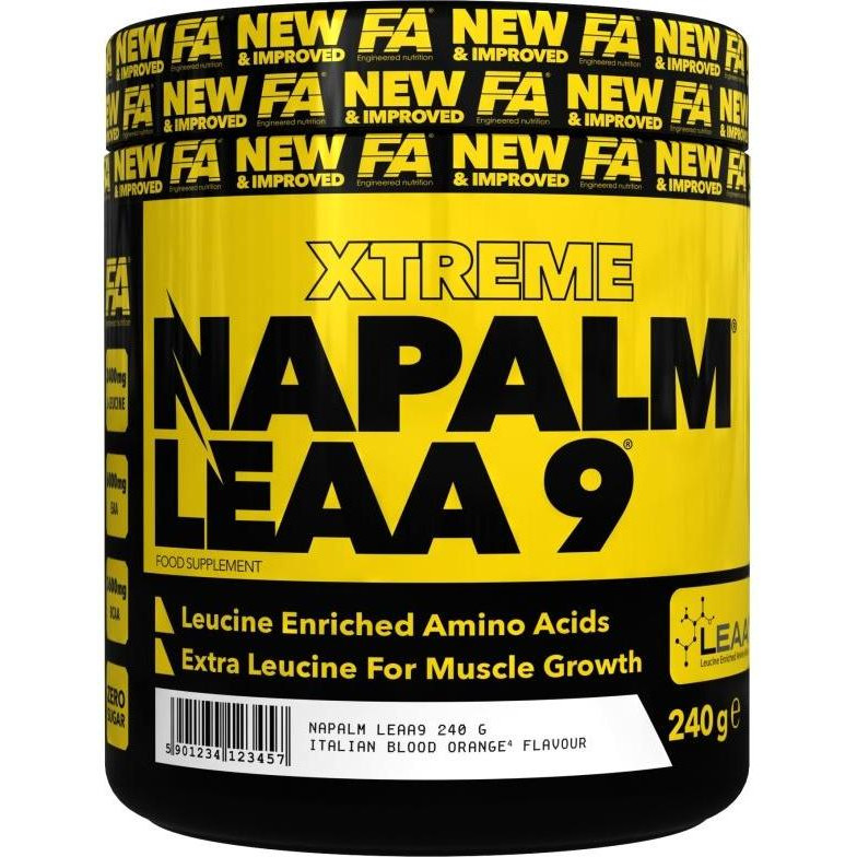 FA Nutrition Xtreme Napalm LEAA 9 240 g /30 servings/ Fruit Massage - зображення 1