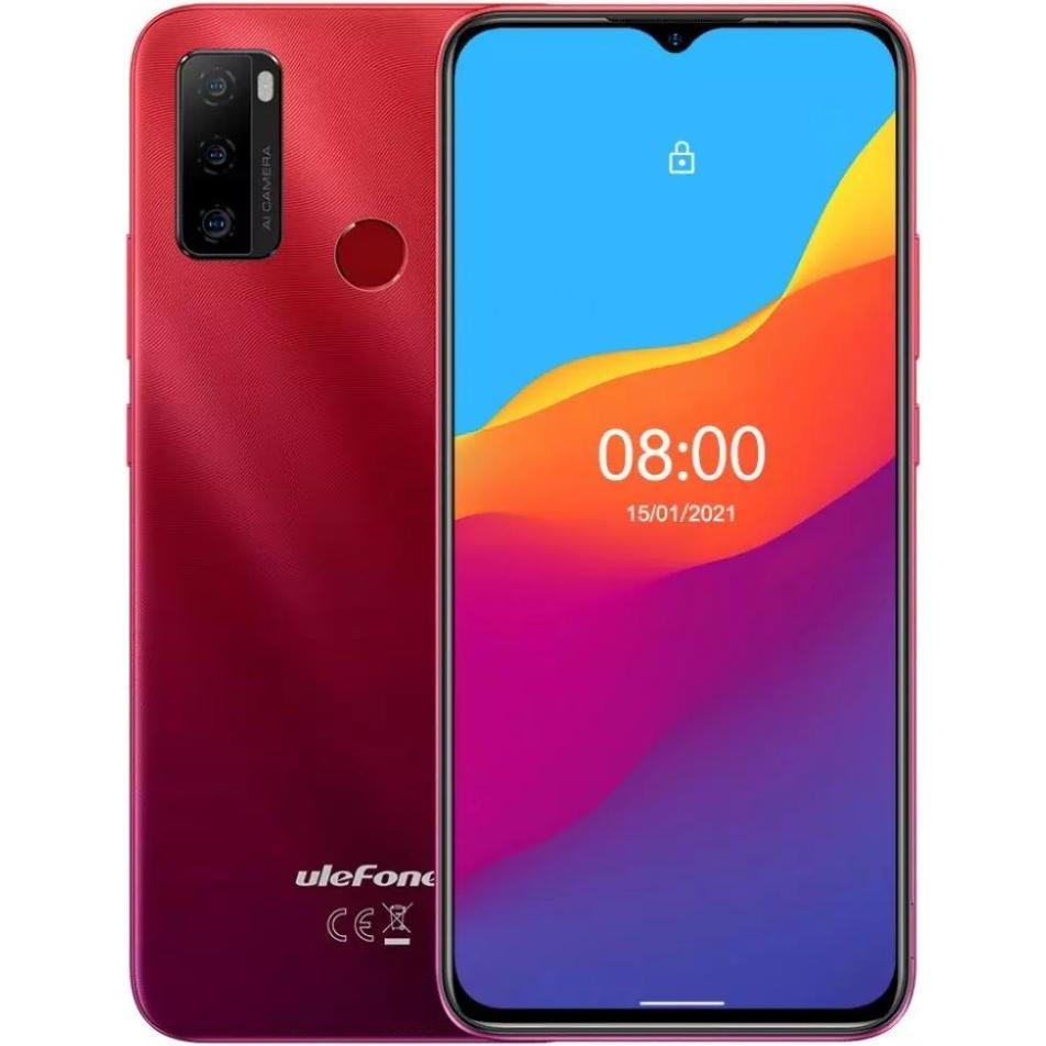 Ulefone Note 10 2/32GB Red (6937748734055) - зображення 1