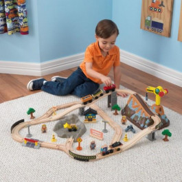   Kidkraft Bucket top construction train set (17805)