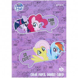   Kite Набор цветной бумаги  A4 My Little Pony 15л. 15 цветов (LP21-250)