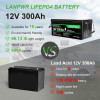 LANPWR LiFePO4 12V 300Ah Bluetooth - зображення 4